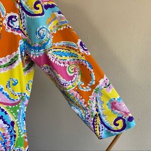 J McLaughlin blouse multicolor XL